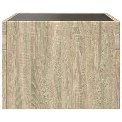 Konferenční Stolek S Infinity Led 40 X 40 X 30 Cm