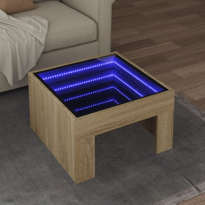 Konferenční Stolek S Infinity Led 40 X 40 X 30 Cm