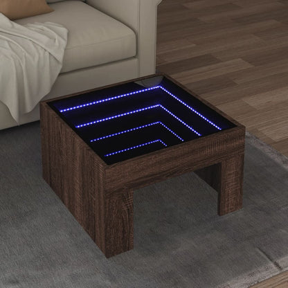 Konferenční Stolek S Infinity Led 40 X 40 X 30 Cm