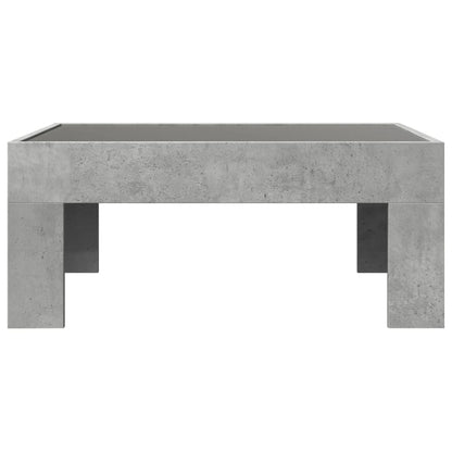 Konferenční Stolek S Infinity Led Betonově Šedý 70 X 50 X 30 Cm Betonová Šedá