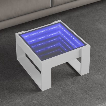 Konferenční Stolek S Infinity Led Betonově Šedý 50X53X30 Cm