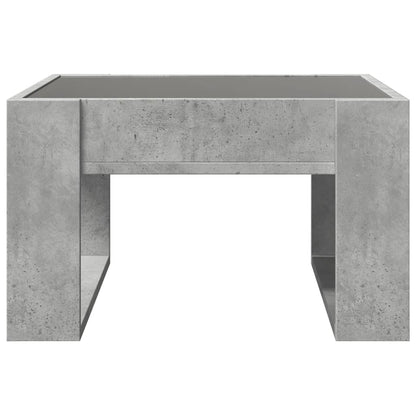 Konferenční Stolek S Infinity Led Betonově Šedý 50X53X30 Cm