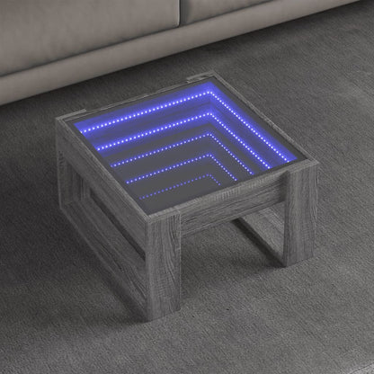 Konferenční Stolek S Infinity Led Betonově Šedý 50X53X30 Cm