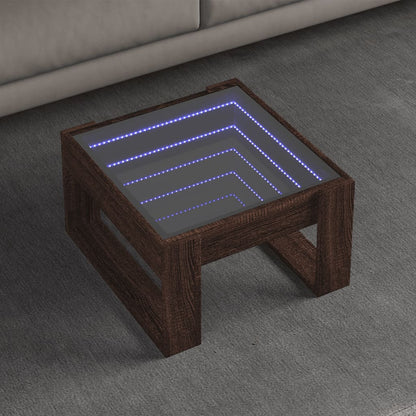 Konferenční Stolek S Infinity Led Betonově Šedý 50X53X30 Cm
