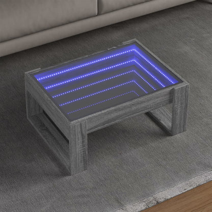 Konferenční Stolek S Infinity Led Betonově Šedý 50X53X30 Cm