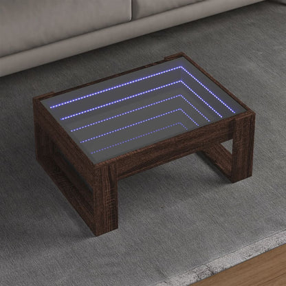 Konferenční Stolek S Infinity Led Betonově Šedý 50X53X30 Cm