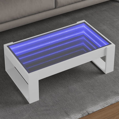 Konferenční Stolek S Infinity Led Betonově Šedý 50X53X30 Cm