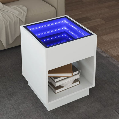 Konferenční Stolek S Infinity Led 40 X 40 X 50 Cm