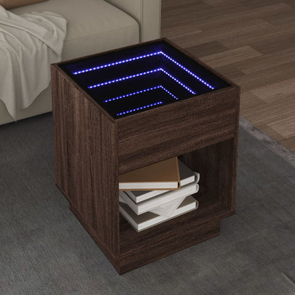 Konferenční Stolek S Infinity Led 40 X 40 X 50 Cm