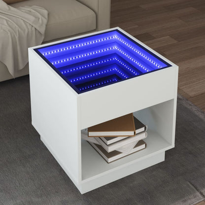 Konferenční Stolek S Infinity Led 40 X 40 X 50 Cm