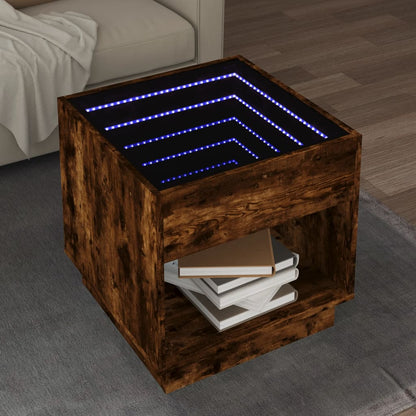Konferenční Stolek S Infinity Led 40 X 40 X 50 Cm