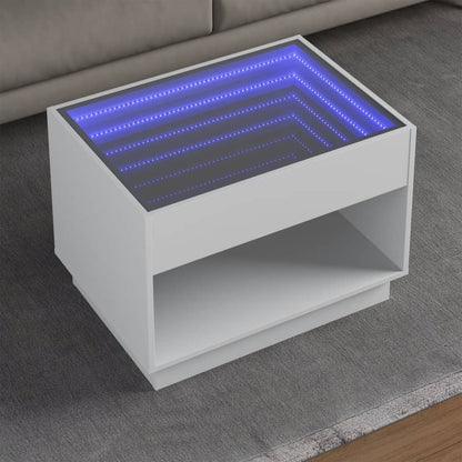 Konferenční Stolek S Infinity Led 40 X 40 X 50 Cm