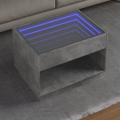 Konferenční Stolek S Infinity Led 40 X 40 X 50 Cm