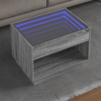 Konferenční Stolek S Infinity Led 40 X 40 X 50 Cm