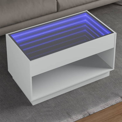 Konferenční Stolek S Infinity Led 40 X 40 X 50 Cm