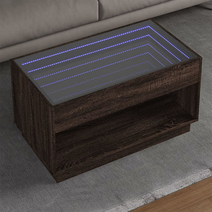 Konferenční Stolek S Infinity Led 40 X 40 X 50 Cm