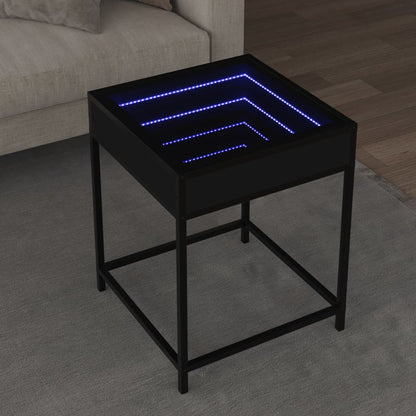 Konferenční Stolek S Infinity Led Šedý Sonoma