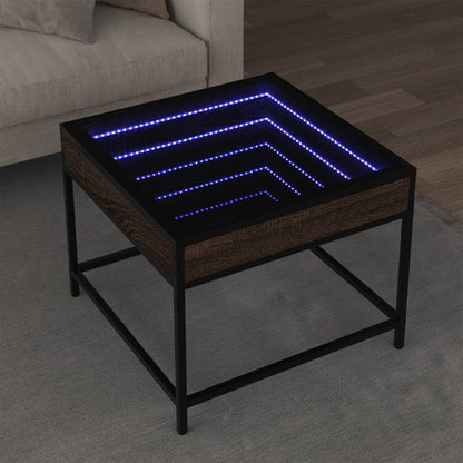 Konferenční Stolek S Infinity Led Šedý Sonoma