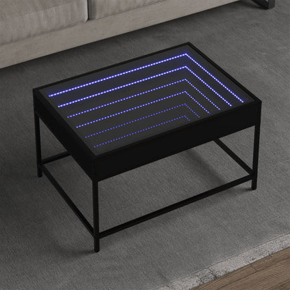 Konferenční Stolek S Infinity Led Šedý Sonoma