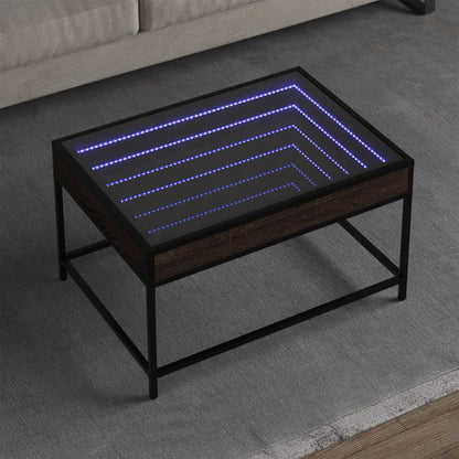 Konferenční Stolek S Infinity Led Šedý Sonoma