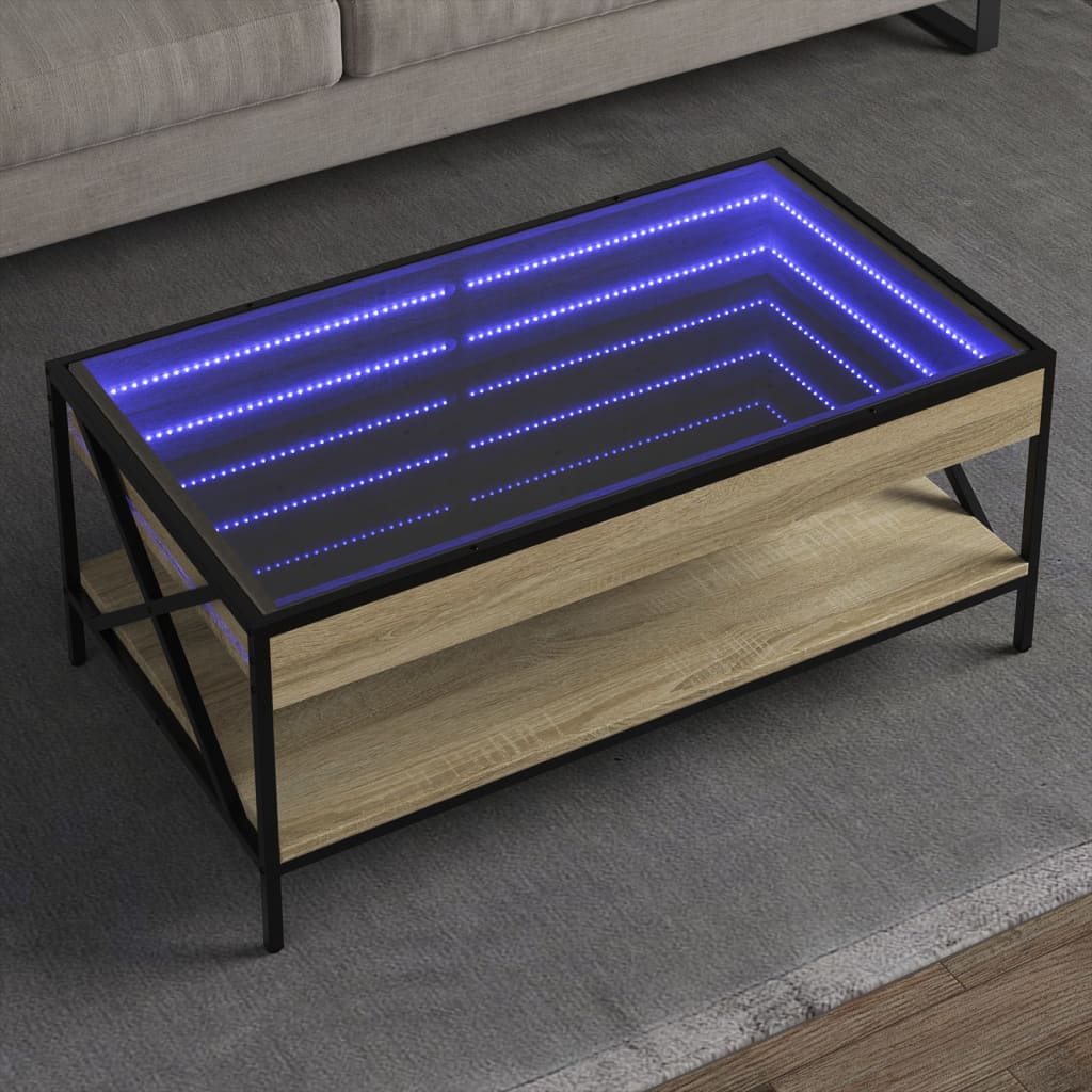Konferenční Stolek S Infinity Led