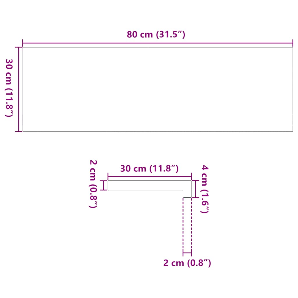 Nášlapy Na Schody 4 Ks Světle Hnědé 80X30X2 Cm Masivní Dub