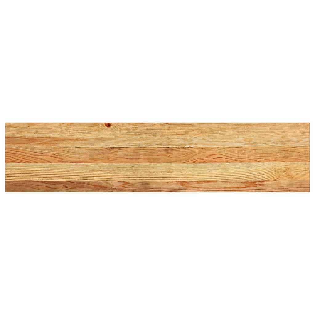 Nášlapy Na Schody 8 Ks Světle Hnědé 110X25X2 Cm Masivní Dub