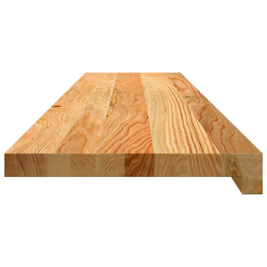 Nášlapy Na Schody 8 Ks Světle Hnědé 110X25X2 Cm Masivní Dub