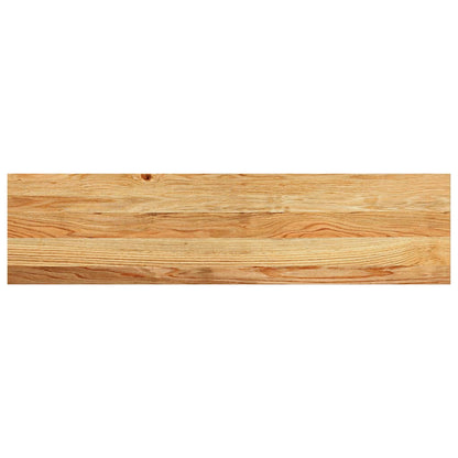 Nášlapy Na Schody 8 Ks Světle Hnědé 100X30X2 Cm Masivní Dub