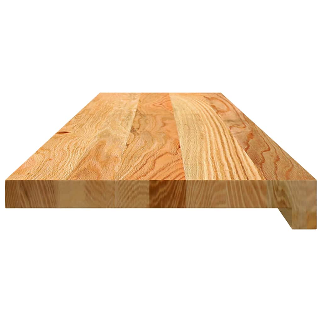 Nášlapy Na Schody 8 Ks Světle Hnědé 100X30X2 Cm Masivní Dub