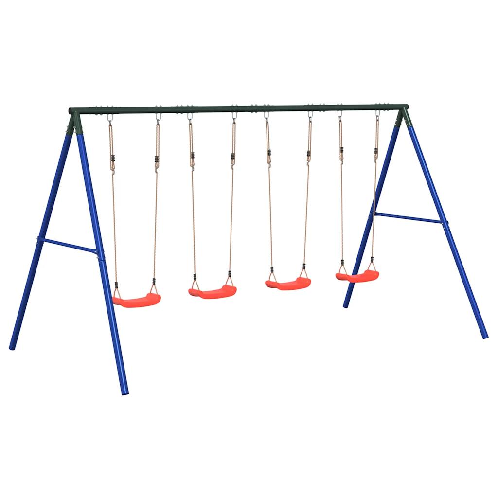 Zahradní Houpací Set Se 4 Houpačkami