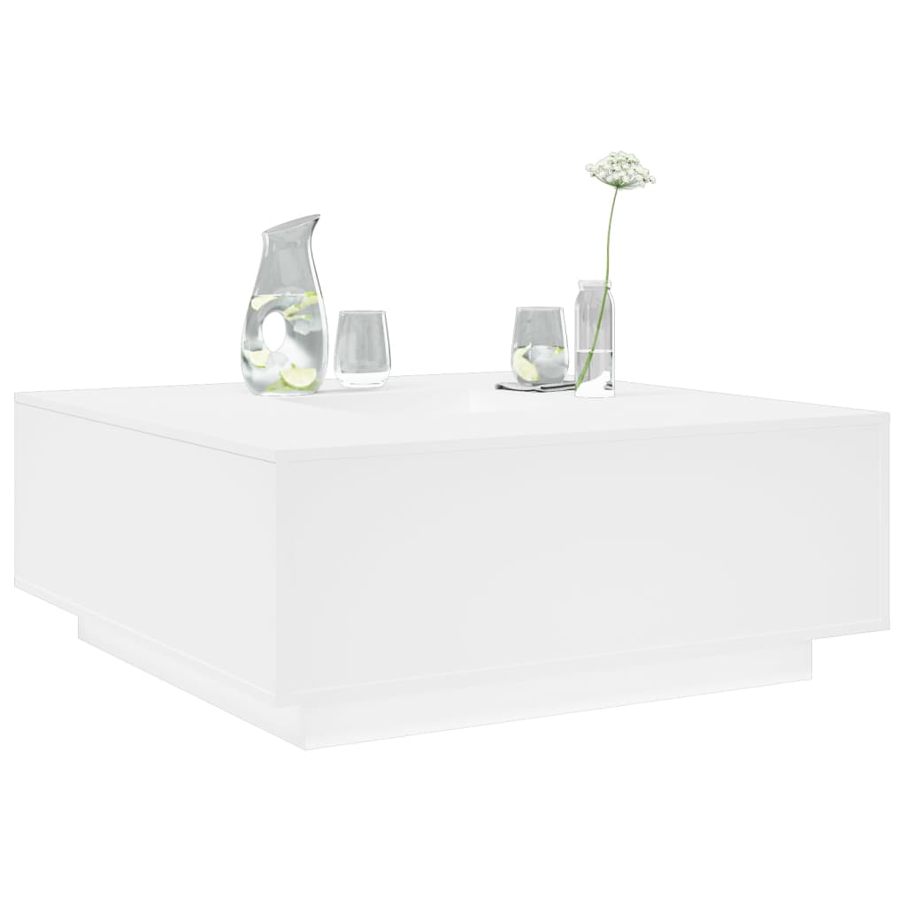 Konferenční Stolek 100X100X40 Cm Kompozitní Dřevo
