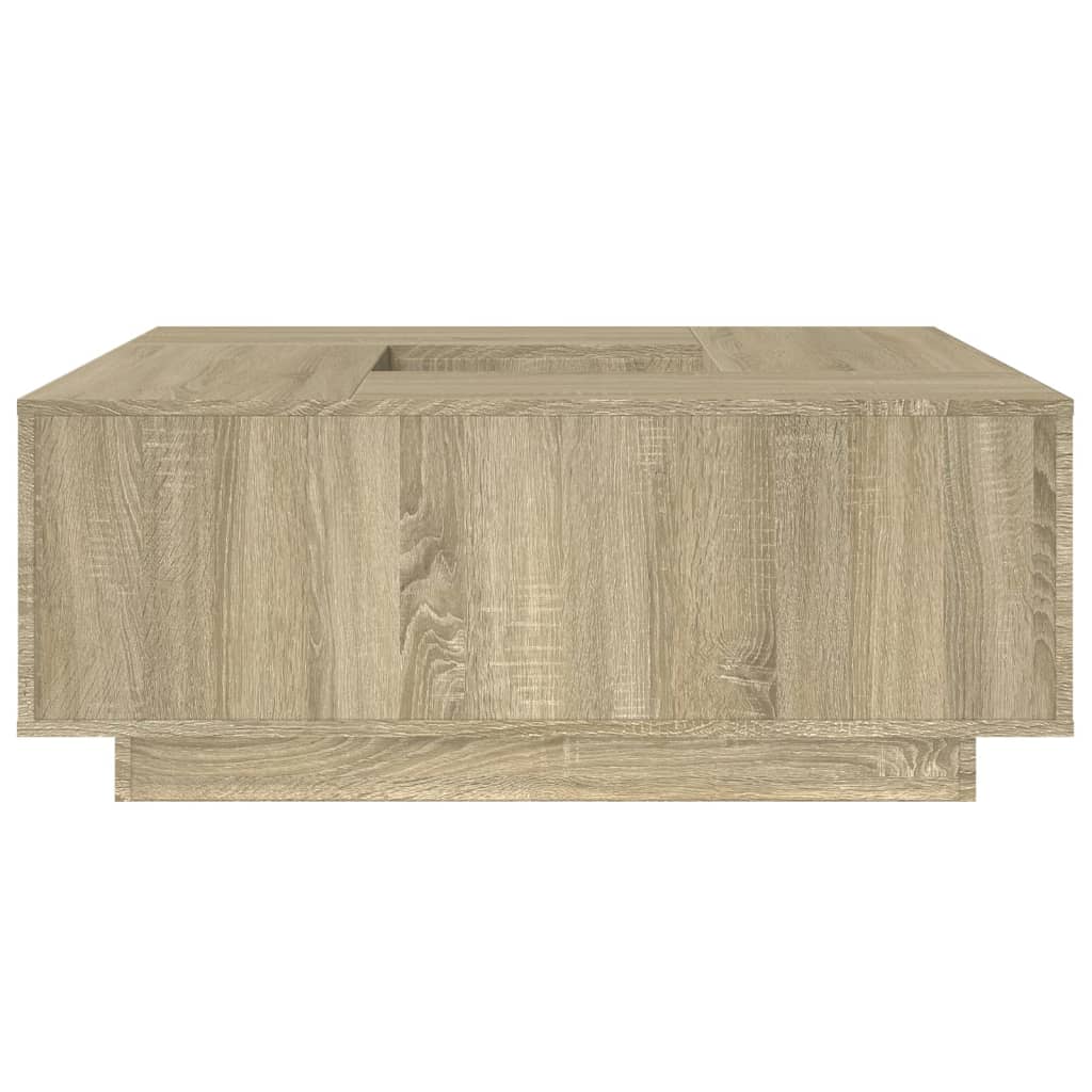 Konferenční Stolek 100X100X40 Cm Kompozitní Dřevo