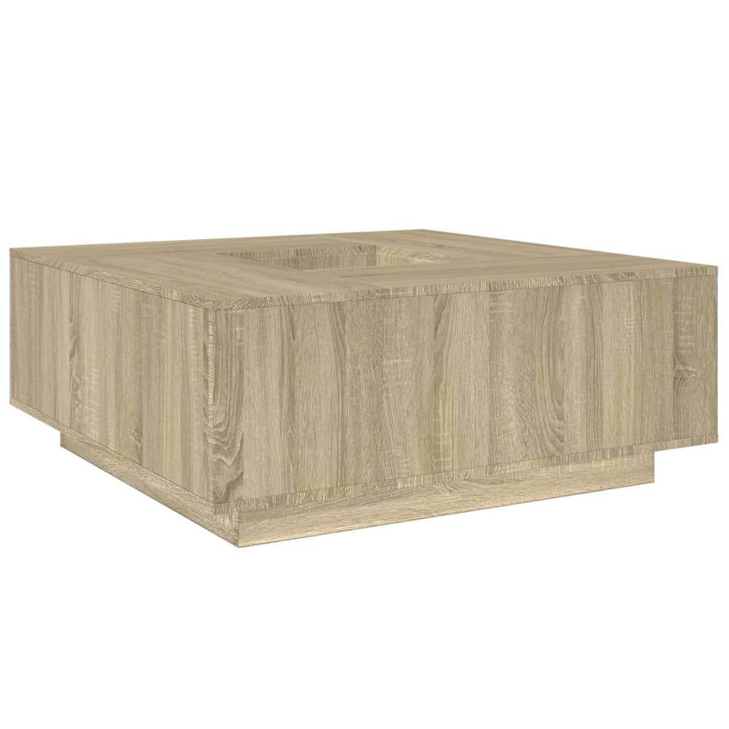 Konferenční Stolek 100X100X40 Cm Kompozitní Dřevo