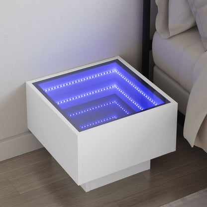 Noční Stolek S Infinity Led 40 X 40 X 30 Cm