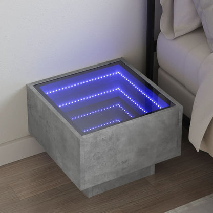 Noční Stolek S Infinity Led 40 X 40 X 30 Cm