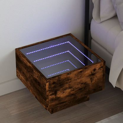 Noční Stolek S Infinity Led 40 X 40 X 30 Cm