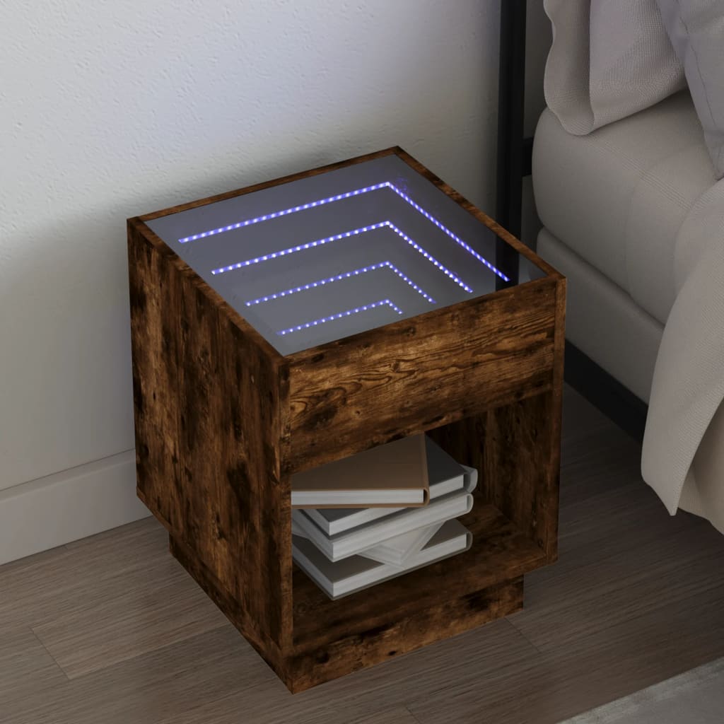 Noční Stolek S Infinity Led