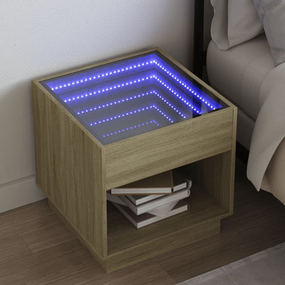 Noční Stolek S Infinity Led