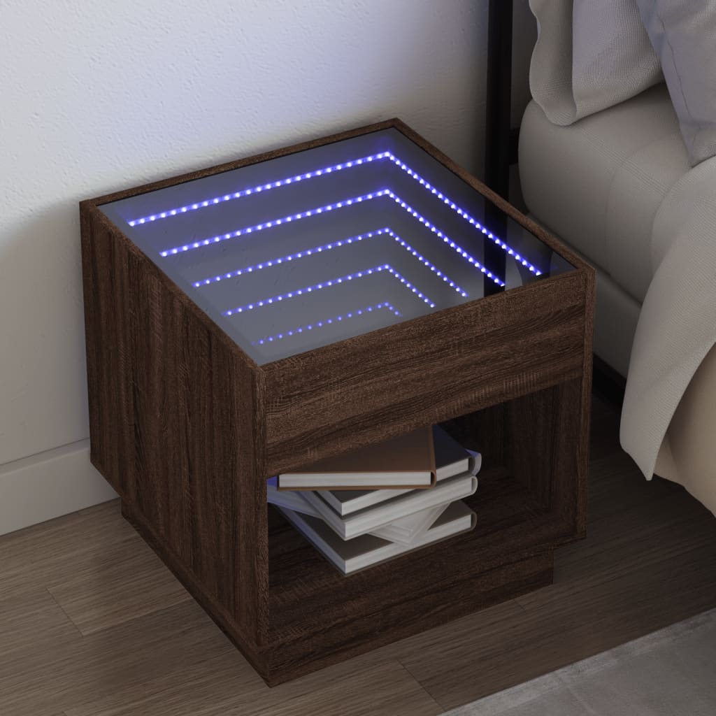 Noční Stolek S Infinity Led