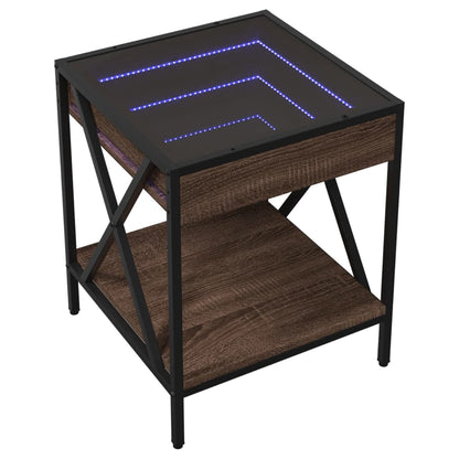 Noční Stolek S Infinity Led 40 X 40 X 49 Cm