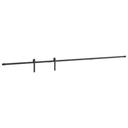 Kování Pro Posuvné Dveře Skříně 244 Cm Uhlíková Ocel