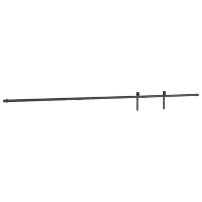 Kování Pro Posuvné Dveře Skříně 244 Cm Uhlíková Ocel