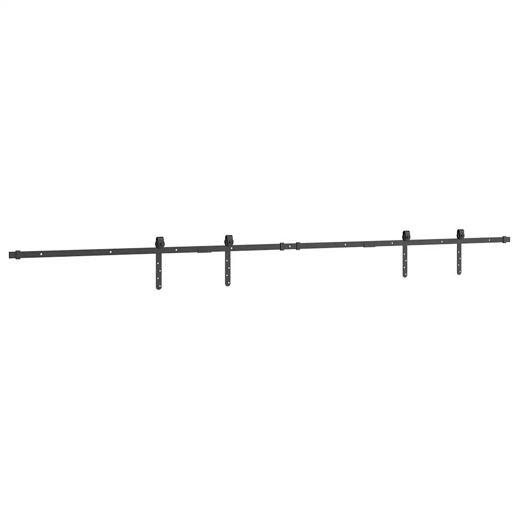 Kování Pro Posuvné Dveře Skříně 244 Cm Uhlíková Ocel
