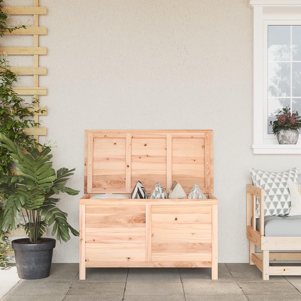 Zahradní Úložný Box Hnědý 50X49X56,5 Cm Masivní Jedlové Dřevo