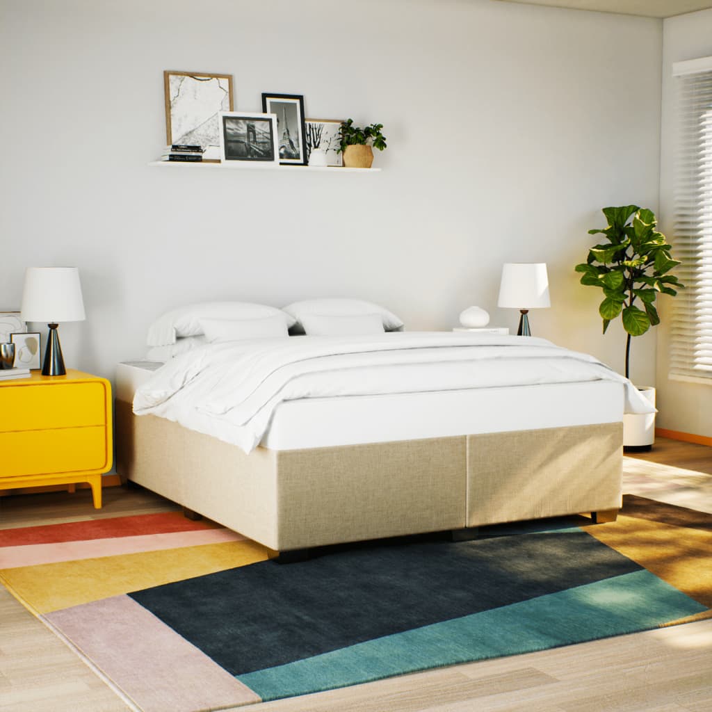 Rám Postele Bez Matrace Textil