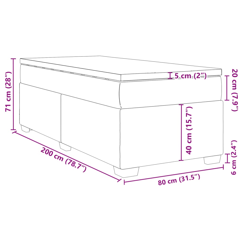 Box Spring Postel S Matrací Textil