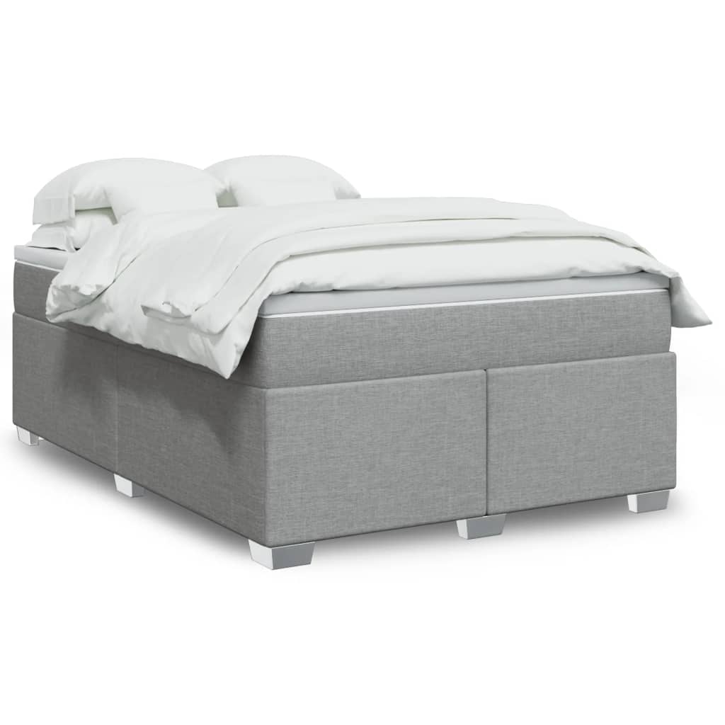 Box Spring Postel S Matrací Textil