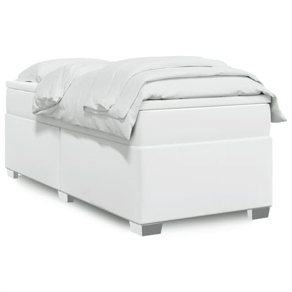 Box Spring Postel S Matrací Umělá Kůže
