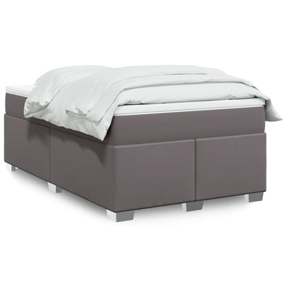 Box Spring Postel S Matrací Umělá Kůže